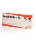 Фенофибрат 267мг (Fenofibrate) 30таб