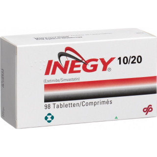 Инеджи 10мг/20мг (Inegy) 98таб
