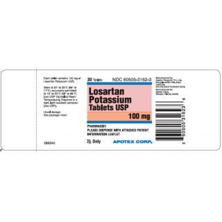 Лозартан 100мг (Losartan) 30таб Лозартан 100мг (Losartan) 30таб