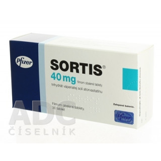 Сортис 40мг (Sortis) 30таб Сортис 40мг (Sortis) 30таб