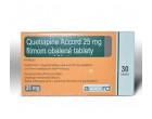 Кветиапин 25мг (Quetiapine) Accord 30 таб