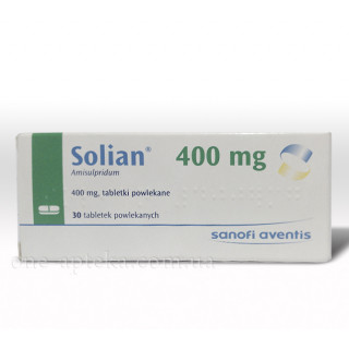 Солиан 400мг (Solian) 30таб