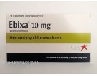Абикса 10мг (Ebixa) 28таб