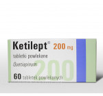 Кетилепт 200мг (Ketilept) 60таб