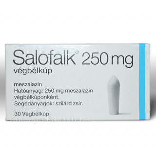 Салофальк 250мг (Salofalk)  суппозитории 30шт