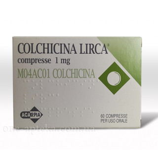 Колхицин 1мг (Colchicine) 60таб