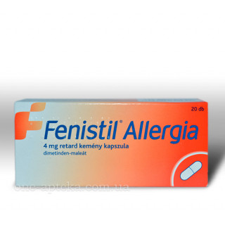 Фенистил 4мг (Fenistil) 20таб