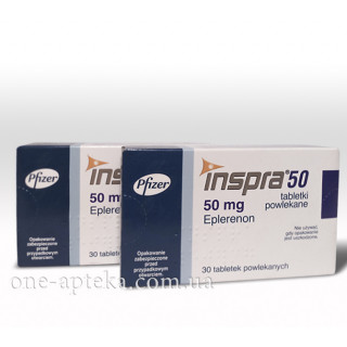 Инспра 50мг (Inspra) 30таб