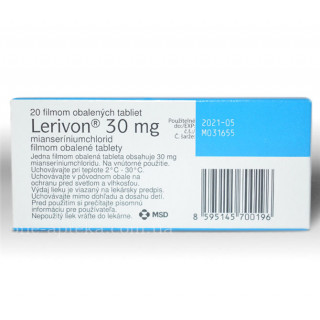 Леривон 30мг (Lerivon) 20таб