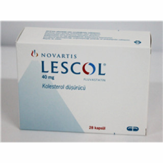 Лескол 40мг (Lescol) 28таб Лескол 40мг (Lescol) 28таб