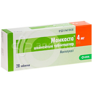 Монкаста 4мг (Monkasta) 100таб Монкаста 4мг (Monkasta) 100таб