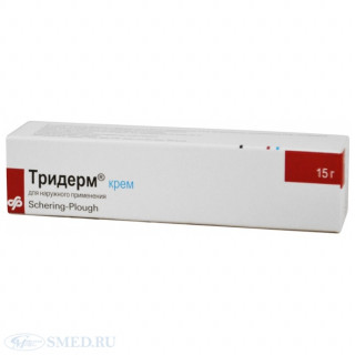 Тридерм (Triderm) 15г крем Тридерм (Triderm) 15г крем