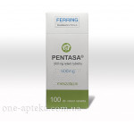 Пентаса 500мг (Pentasa) 100таб