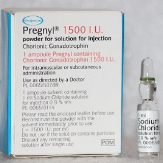 Прегнил 1500МЕ (Pregnyl) 1мл ампулы 3+3 шт
