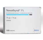 Новотирал 75+15мкг (Novothyral) 100таб