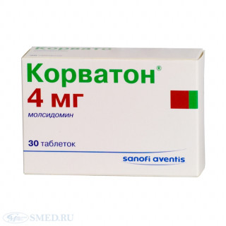 Корватон 2мг (Corvaton) 30таб Корватон 2мг (Corvaton) 30таб