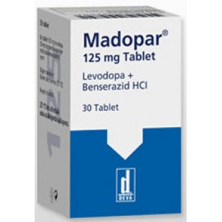 Мадопар 125мг (Madopar) 100таб Мадопар 125мг (Madopar) 100таб