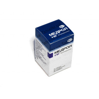 Медрол 4мг (Medrol) 10х10таб Медрол 4мг (Medrol) 10х10таб