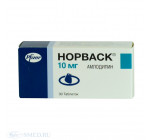 Норваск 10мг (30 табл) 