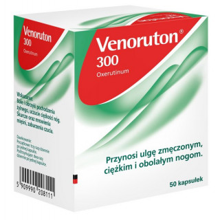 Венорутон 300мг (Venoruton) 50капс Венорутон 300мг (Venoruton) 50капс