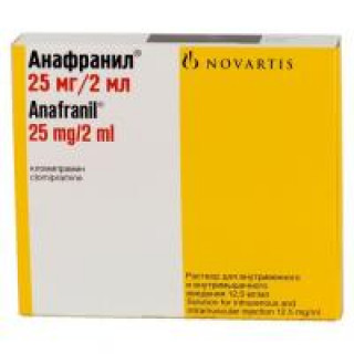 Анафранил 25мг 2мл (10амп) Анафранил 25мг 2мл (10амп)