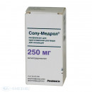 Солу-Медрол 250мг (Solu-Medrol) 4мл 1флакон+растовритель