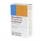 Микардис плюс 80мг+25мг (Micardis Plus) 28таб
