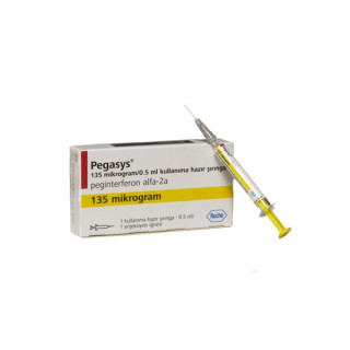 Пегасис 135мг (Pegasys) 1 шприц Пегасис 135мг (Pegasys) 1 шприц