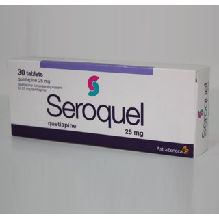 Сероквель 25мг (Seroquel) 30таб
