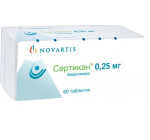 Сертикан 0,25мг (Certican) 60таб