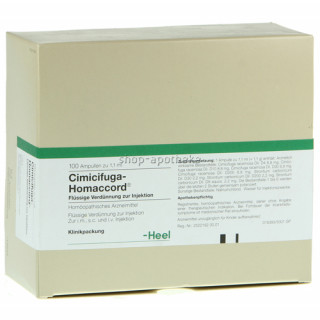 Цимицифуга Гомаккорд 1,1ml (Cimicifuga) 100амп Цимицифуга Гомаккорд 1,1ml (Cimicifuga) 100амп