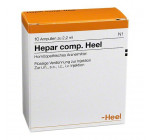 Гепар Копмозитум 2,2 мл (Hepar Compositum) 100 амп (Hееl)