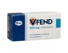 Вифенд 200мг (Vfend) 30табл
