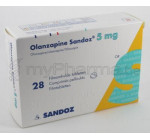 Оланзапин 5мг (Olanzapin) Sandoz 28таб