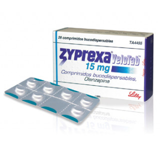 Зипрекса 15мг (Zyprexa) 28табл