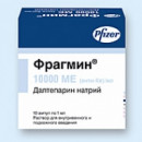 Фрагмин 10000МЕ 0,4мл (Fragmin) 10шпр