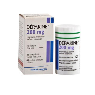 Депакин Хроно 200мг (Depakine) 40 таб Депакин Хроно 200мг (Depakine) 40 таб