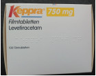 Кеппра 750мг (Keppra) 100таб