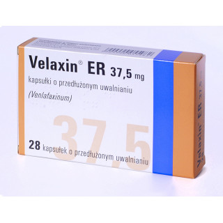 Велаксин Ретард 37,5мг, (Velaxine) 28капс Велаксин Ретард 37,5мг, (Velaxine) 28капс