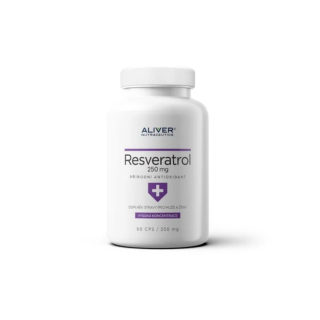 ALIVER Ресвератрол (ALIVER Resveratrol) 250 мг ALIVER Ресвератрол (ALIVER Resveratrol) 250 мг