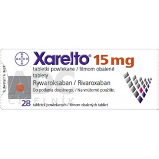 Ксарелто 15мг (Xarelto) 28таб