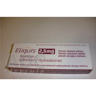 Эликвис 5мг (Eliquis) 56таб