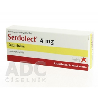 Сердолект 4мг (Serdolect) 28таб Сердолект 4мг (Serdolect) 28таб