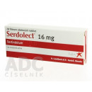 Сердолект 16мг (Serdolect) 28таб