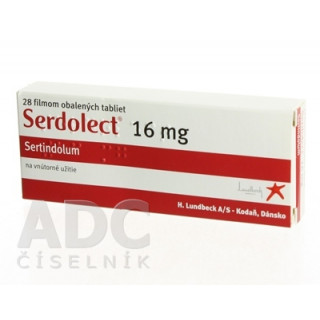Сердолект 16мг (Serdolect) 28таб Сердолект 16мг (Serdolect) 28таб