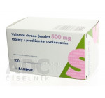 Вальпроат 500мг (Valproate) 100шт