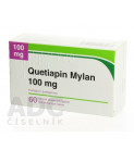 Кветиапин 100мг (Quetiapine) Mylan 60 табл