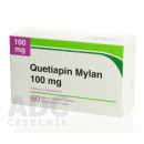 Кветиапин 100мг (Quetiapine) Mylan 60 табл
