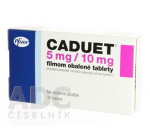 Кадуэт 5/10 мг (Caduet) 30 таб