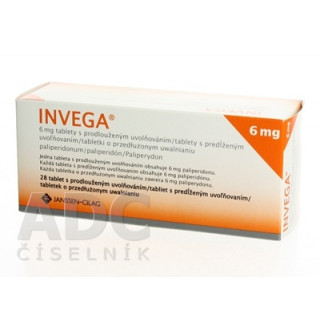 Инвега 6 мг (Invega) 28таб Инвега 6 мг (Invega) 28таб